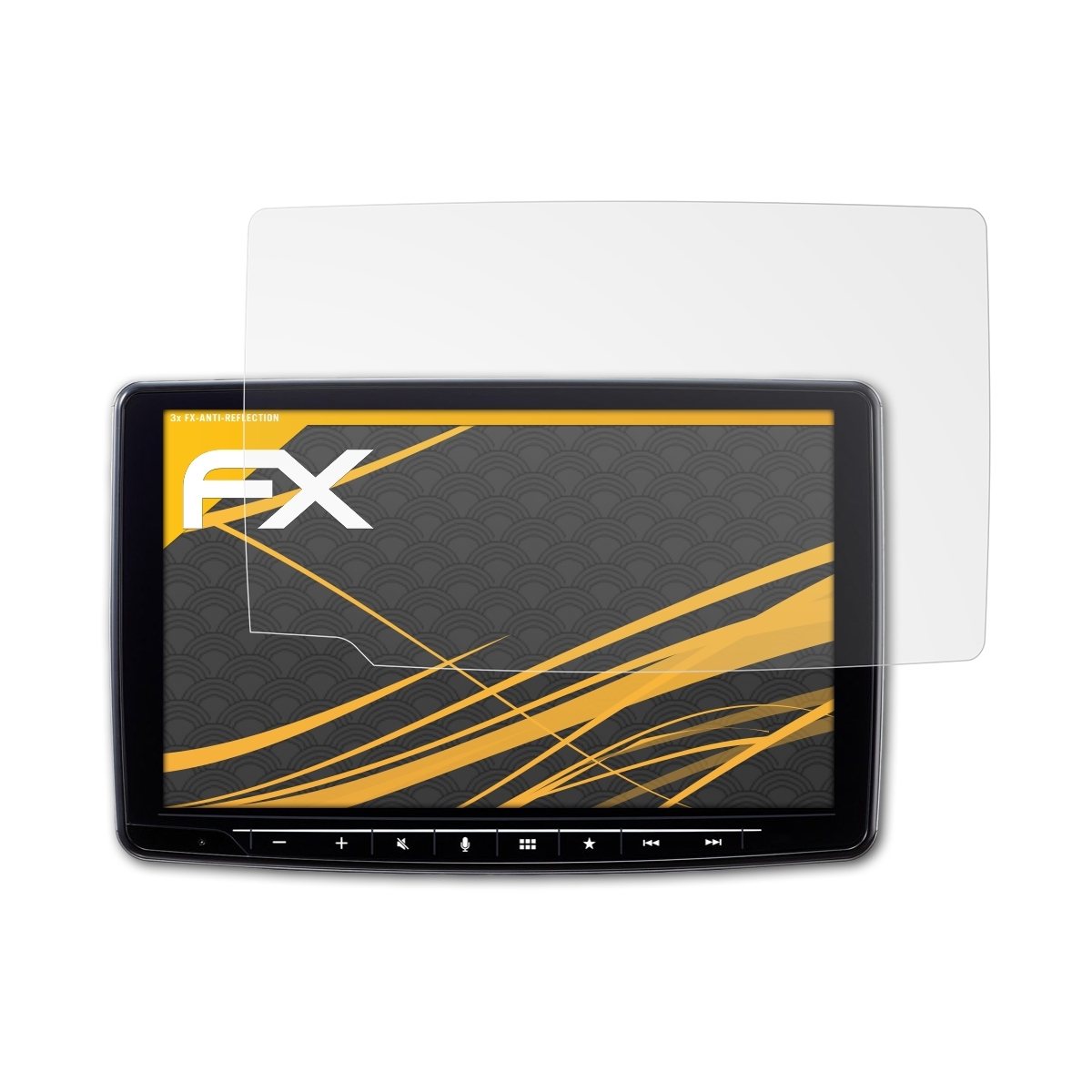 ATFOLIX 3x FX-Antireflex Alpine Displayschutz(für iLX-F903D)