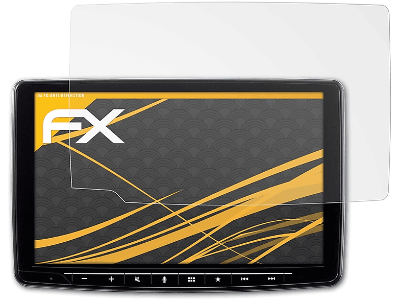 ATFOLIX 3x FX-Antireflex Alpine Displayschutz(für iLX-F903D)