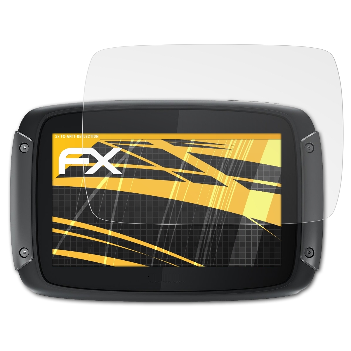 500) Rider TomTom ATFOLIX FX-Antireflex Displayschutz(für 3x
