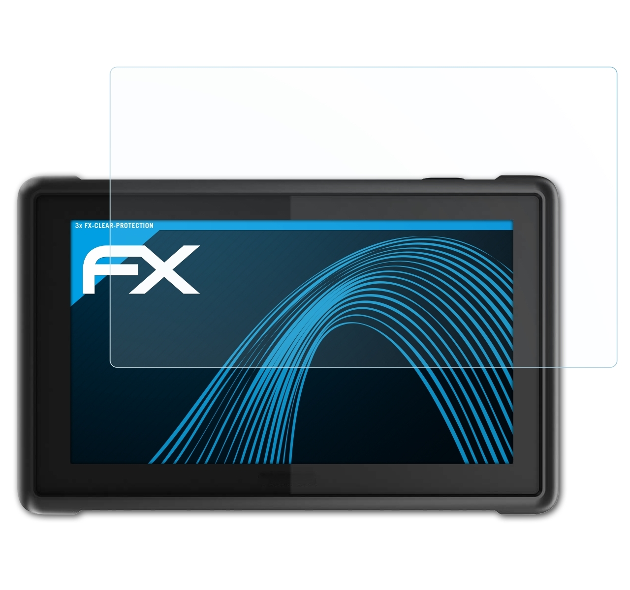 ATFOLIX 3x FX-Clear 8275) TomTom Displayschutz(für Pro