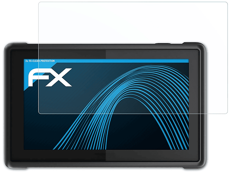 ATFOLIX 3x FX-Clear Displayschutz(für TomTom Pro 8275)