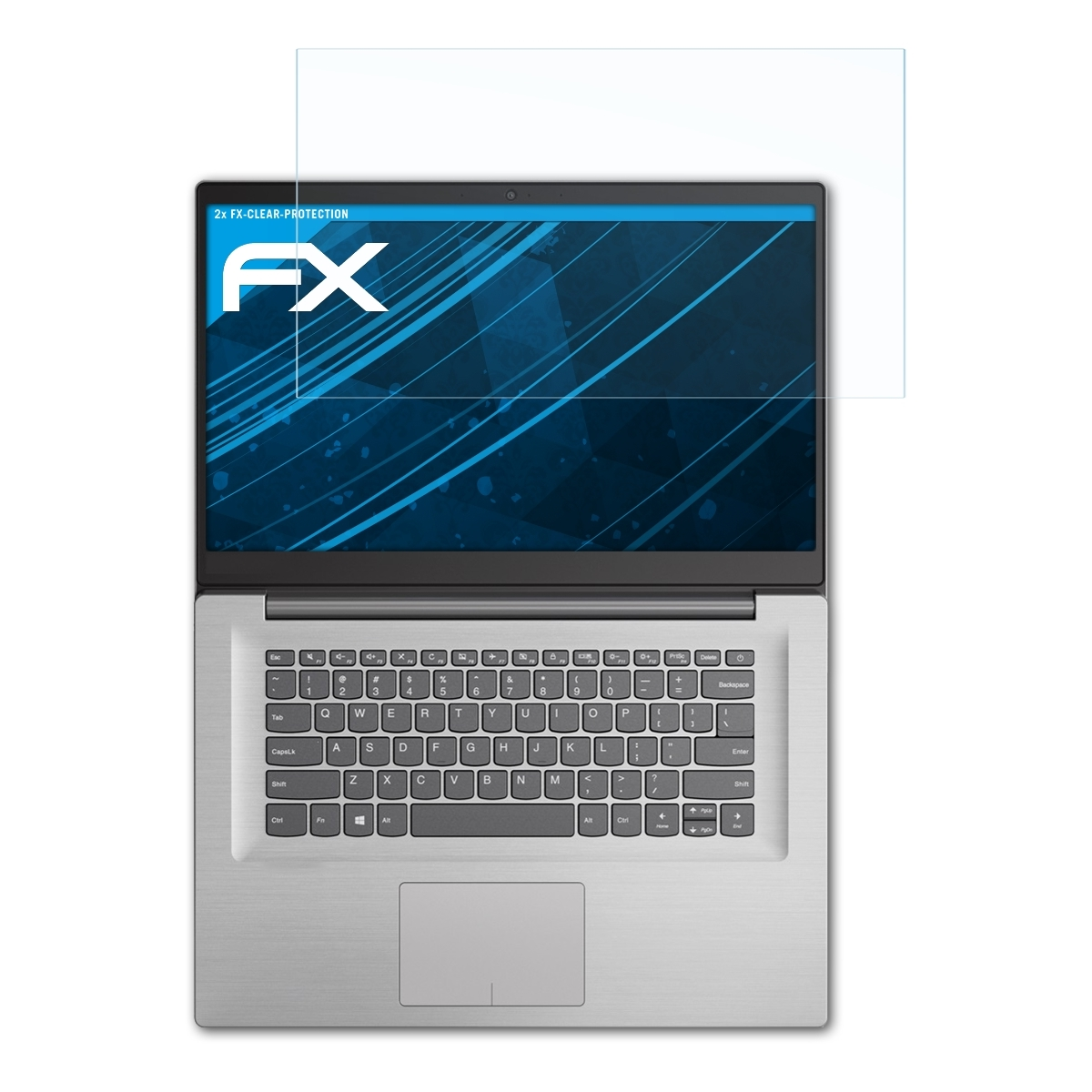 ATFOLIX 2x Lenovo inch)) IdeaPad (15 Displayschutz(für FX-Clear 320S