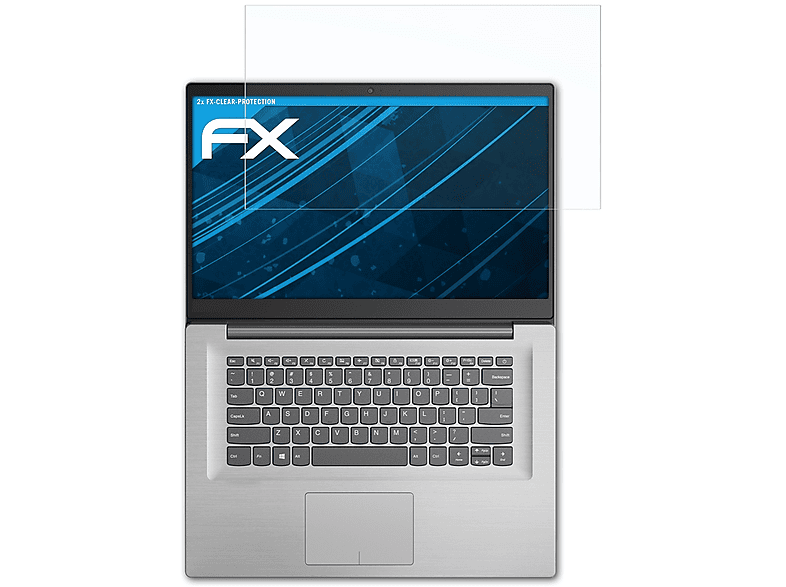 ATFOLIX 2x FX-Clear Displayschutz(für Lenovo IdeaPad 320S (15 inch))