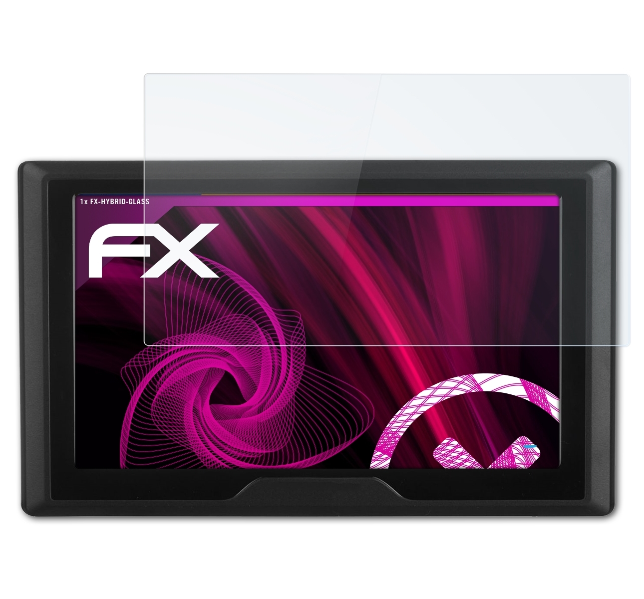 ATFOLIX FX-Hybrid-Glass Garmin CE) Schutzglas(für 5S Drive