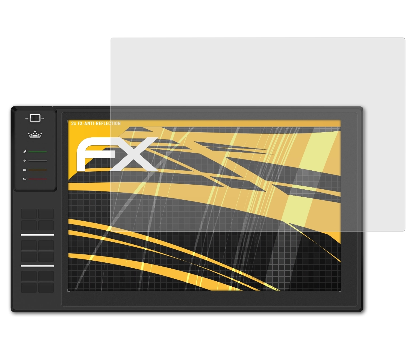 ATFOLIX 2x FX-Antireflex Displayschutz(für Huion WH1409)
