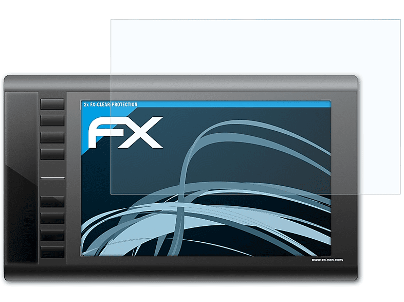 ATFOLIX 2x FX-Clear Displayschutz(für XP-PEN Star 03)