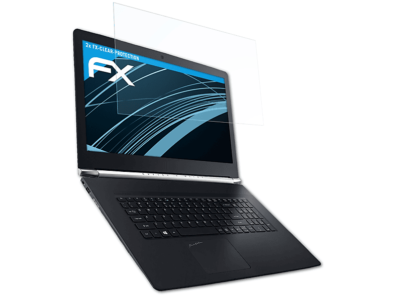 FX-Clear Aspire (17,3 V Displayschutz(für inch)) ATFOLIX Nitro 2x Acer 7-792G