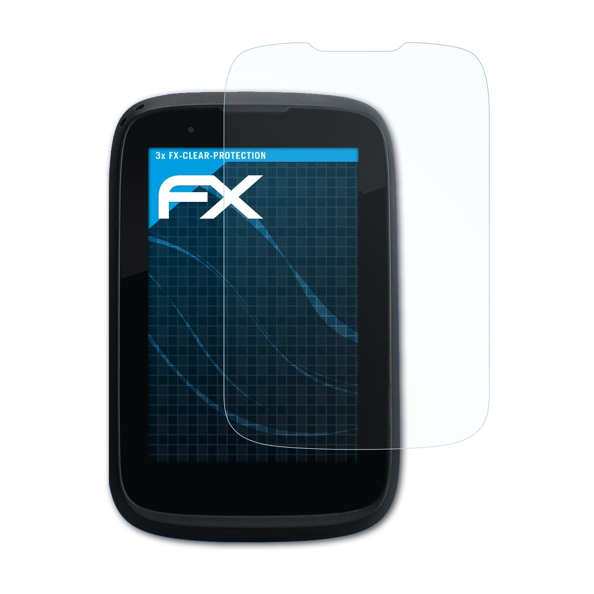 ATFOLIX (2018)) 3x 2 Blaupunkt Displayschutz(für BikePilot FX-Clear