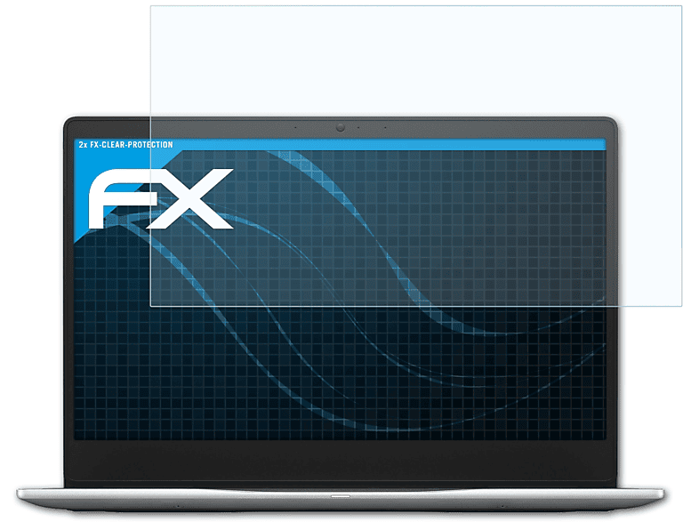 ATFOLIX 2x FX-Clear Displayschutz(für (7370)) 7000 13 Inspiron Dell