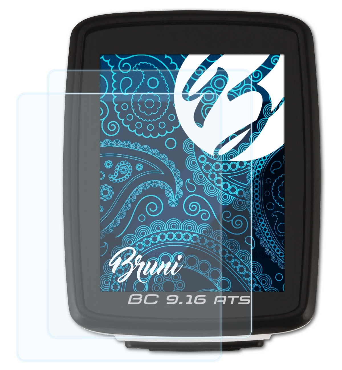 BRUNI 2x Basics-Clear BC Sigma 9.16) Schutzfolie(für