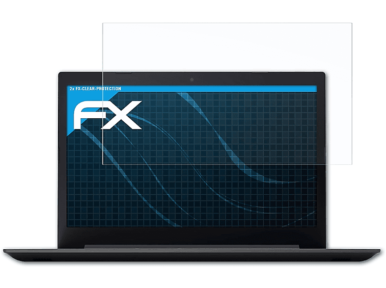 ATFOLIX 2x FX-Clear Displayschutz(für Lenovo IdeaPad 320 (17 inch))