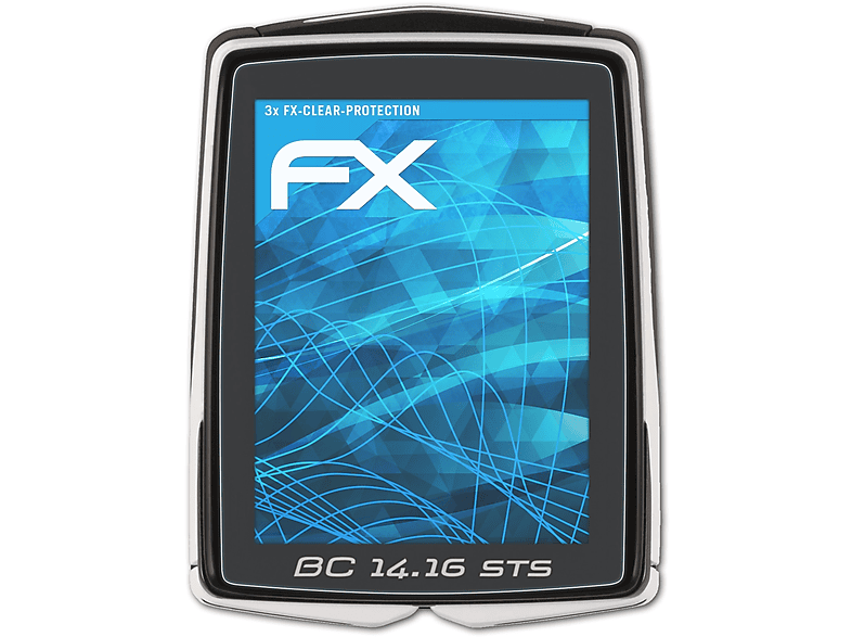 Sigma ATFOLIX 3x FX-Clear BC Displayschutz(für 14.16)