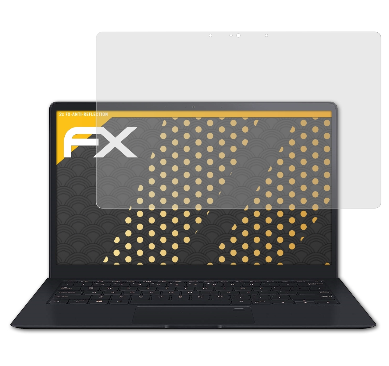 FX-Antireflex (UX391UA)) ZenBook Asus 2x Displayschutz(für ATFOLIX S