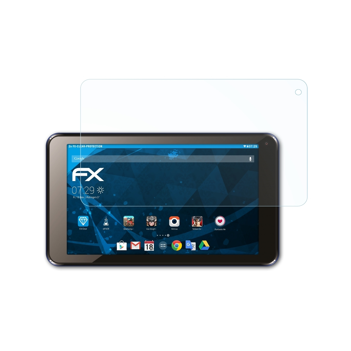 10.1) FX-Clear ATFOLIX Infinite+ 2x Polaroid Displayschutz(für