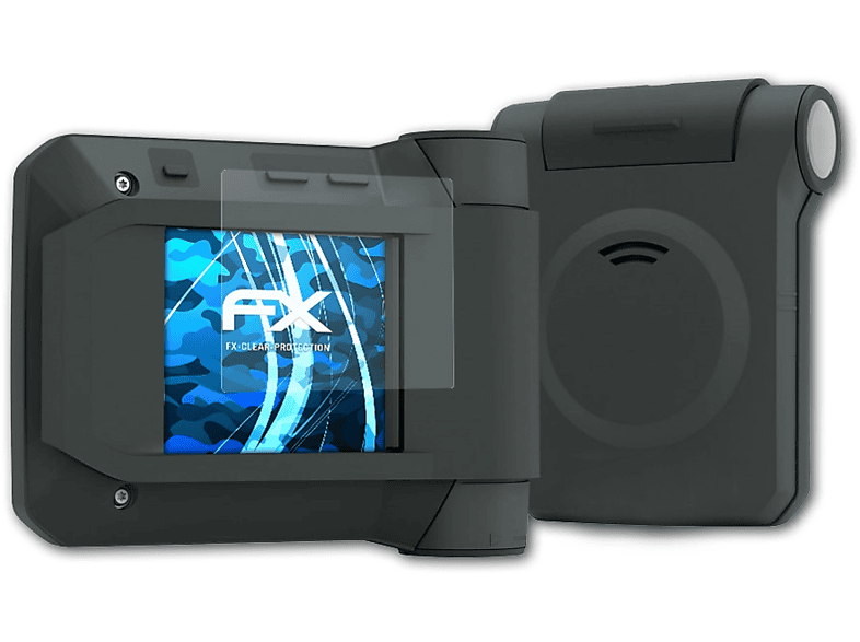 s.QUAD X35) FX-Clear 3x ATFOLIX Swissphone Displayschutz(für