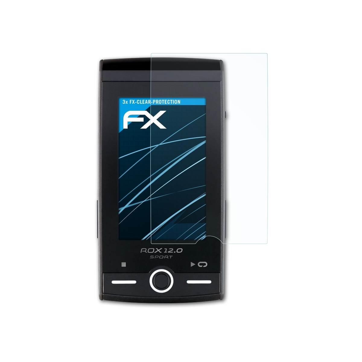 ATFOLIX FX-Clear 3x Sigma Rox 12.0) Displayschutz(für