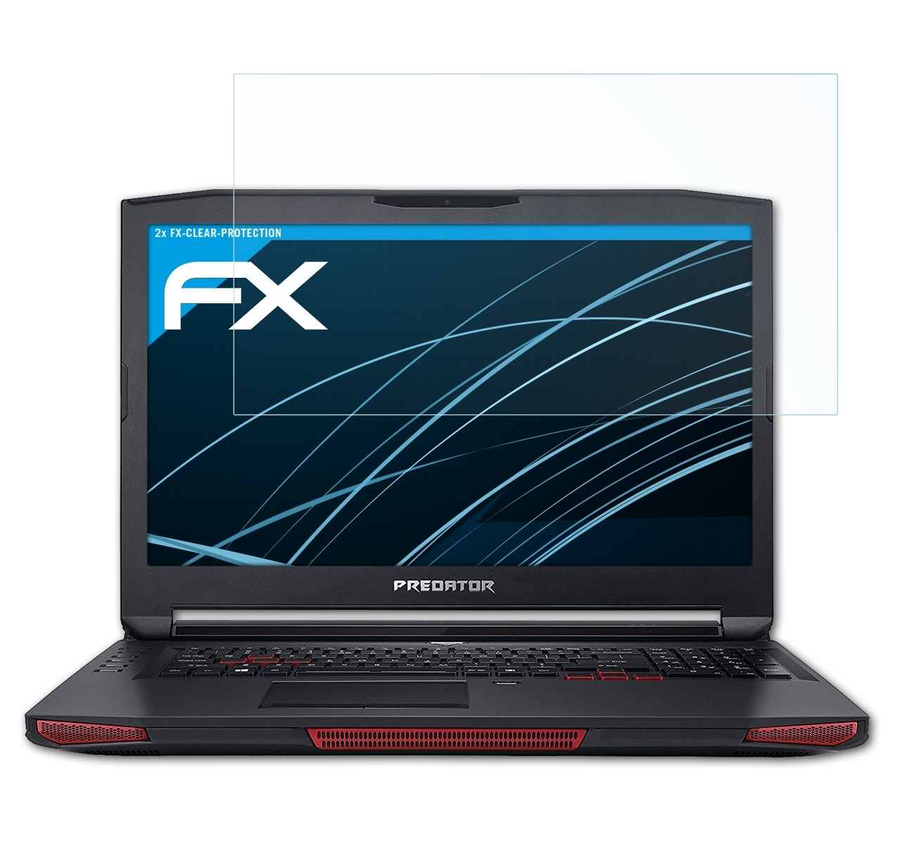 FX-Clear 2x 17 Acer X) ATFOLIX Predator Displayschutz(für