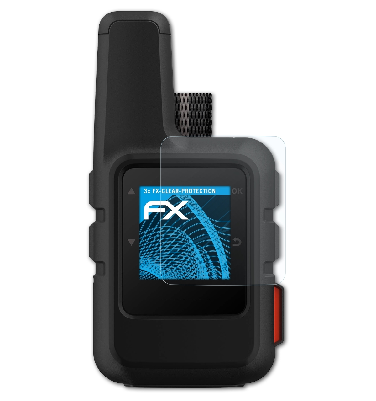 ATFOLIX 3x FX-Clear Displayschutz(für Garmin inReach Mini)