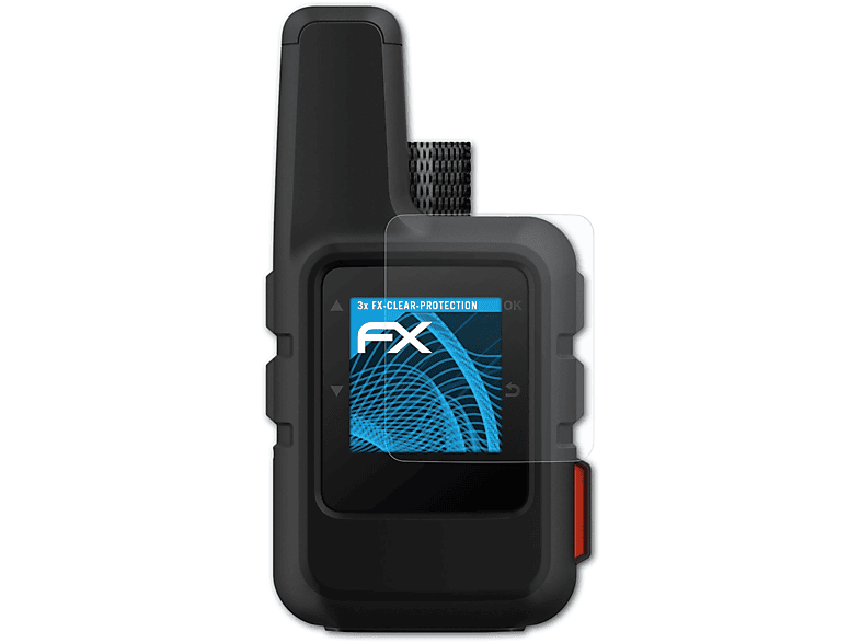 ATFOLIX 3x FX-Clear Displayschutz(für Garmin inReach Mini) | Schutzfolien & Schutzgläser