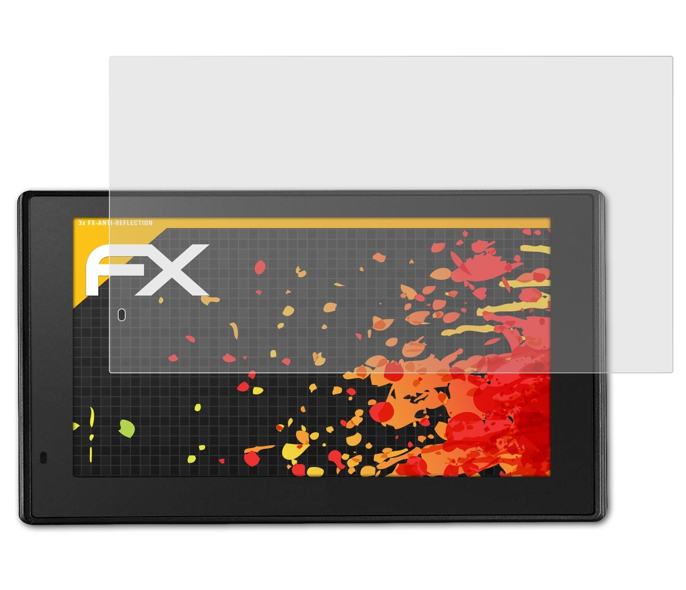 ATFOLIX 3x Garmin 70LMT) Displayschutz(für FX-Antireflex DriveTrack