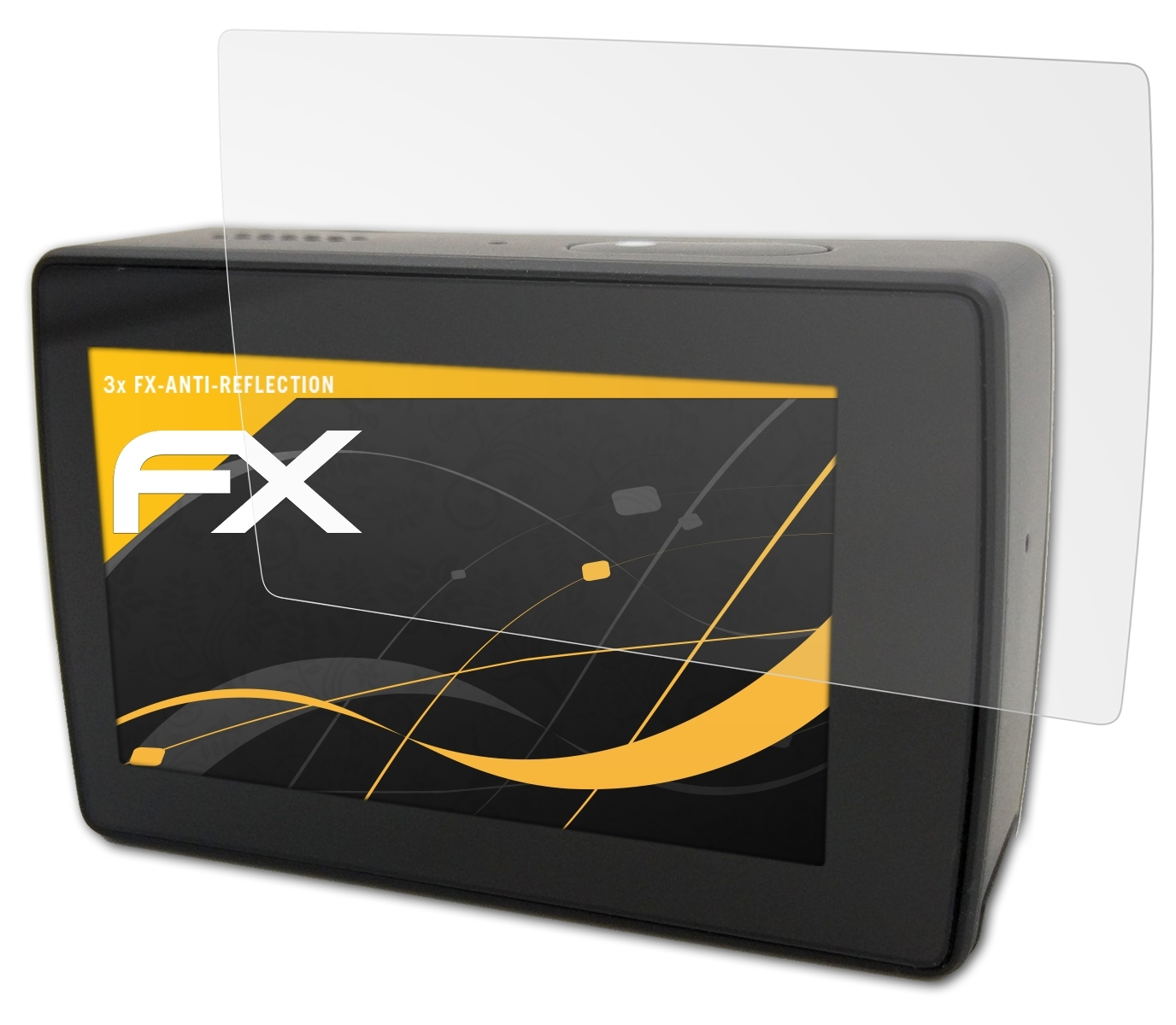 ATFOLIX 3x FX-Antireflex Displayschutz(für Plus) 4K Yi