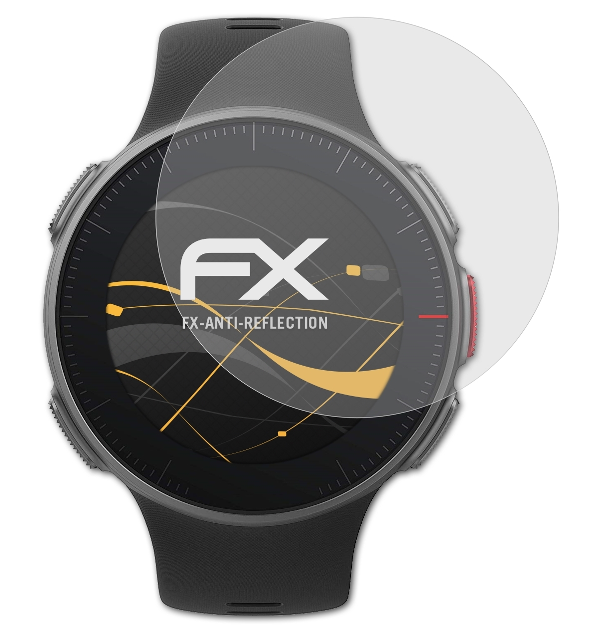 FX-Antireflex Vantage Displayschutz(für Polar V) ATFOLIX 3x