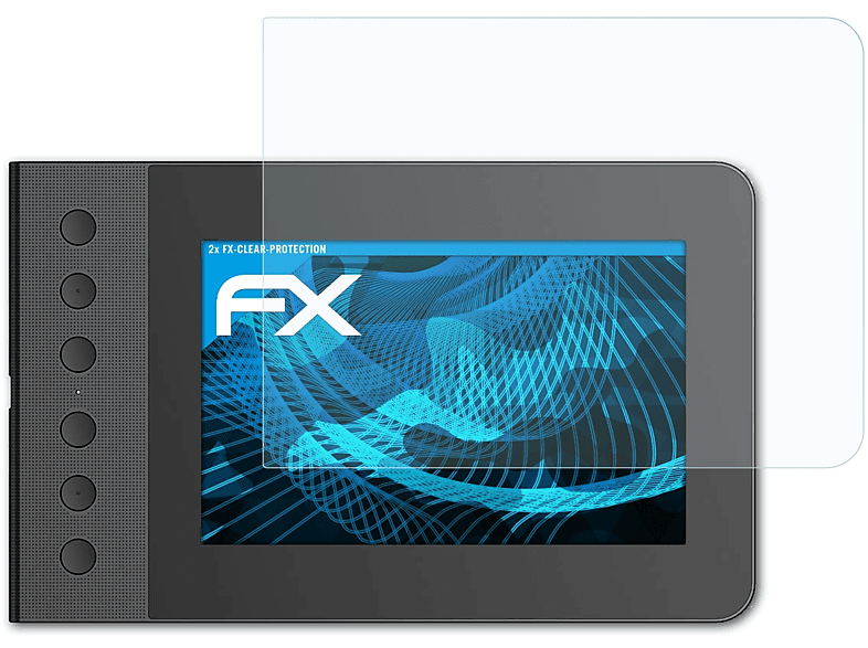 ATFOLIX 2x FX-Clear Displayschutz(für XP-PEN Star G640S)