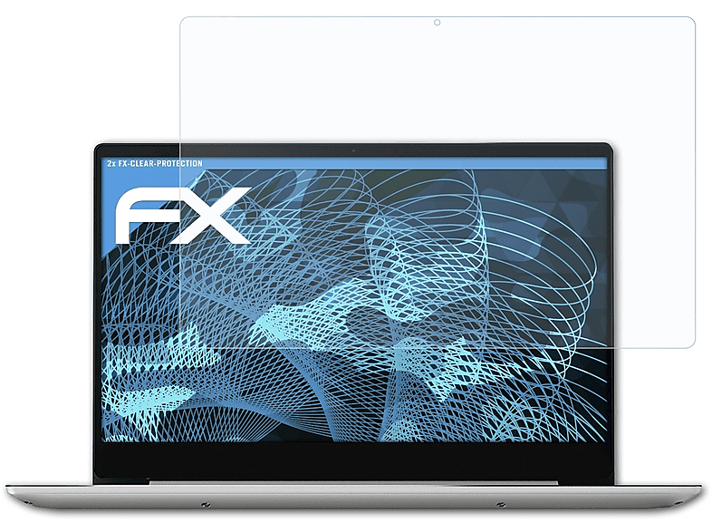 ATFOLIX 2x FX-Clear Displayschutz(für 720S (14 Lenovo inch)) IdeaPad