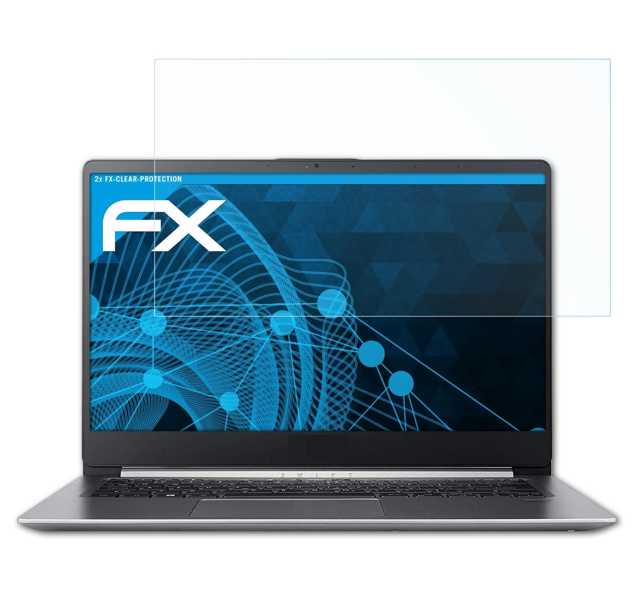 FX-Clear ATFOLIX Acer Displayschutz(für 1 (SF114-32)) Swift 2x
