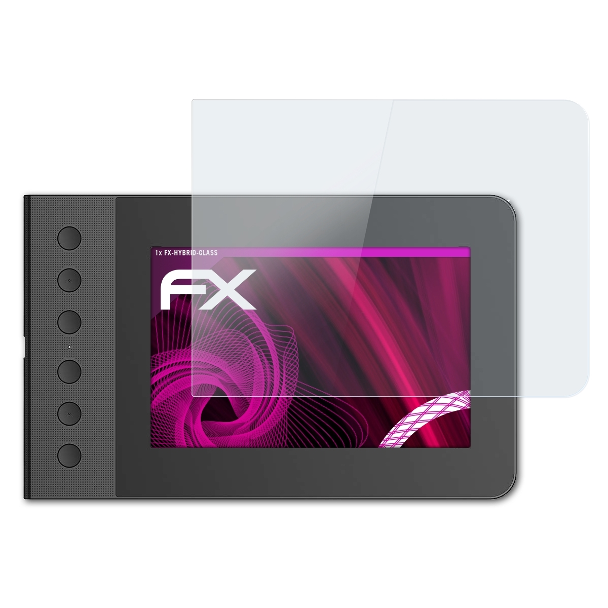 XP-PEN G640S) FX-Hybrid-Glass ATFOLIX Schutzglas(für Star