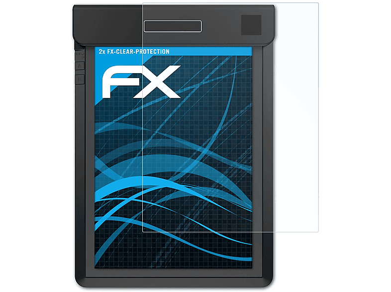 ATFOLIX 2x FX-Clear Displayschutz(für Royole RoWrite)