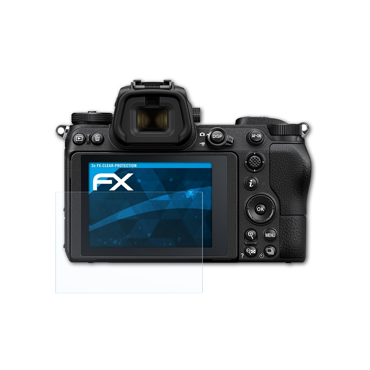 ATFOLIX 3x FX-Clear Nikon Z6) Displayschutz(für