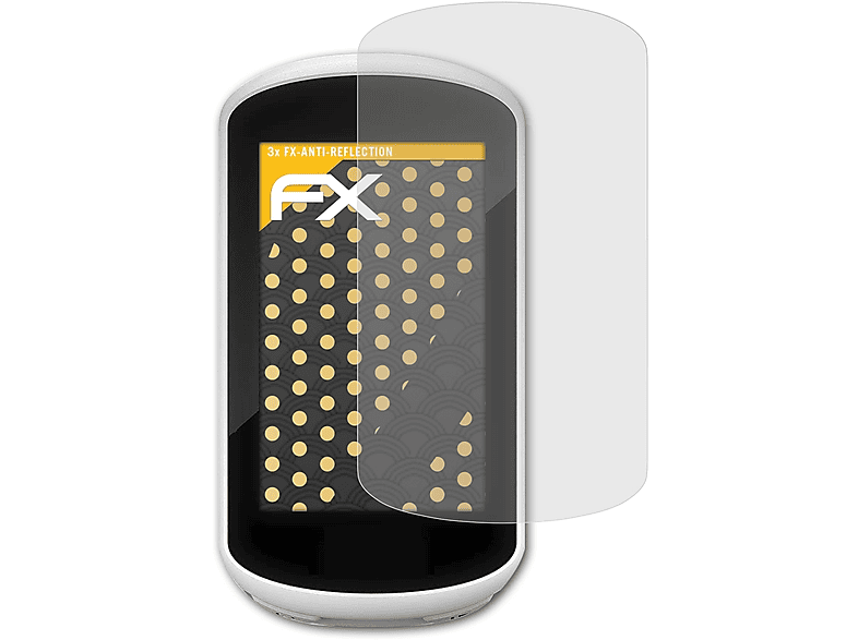 FX-Antireflex 3x Edge Displayschutz(für Explore) ATFOLIX Garmin