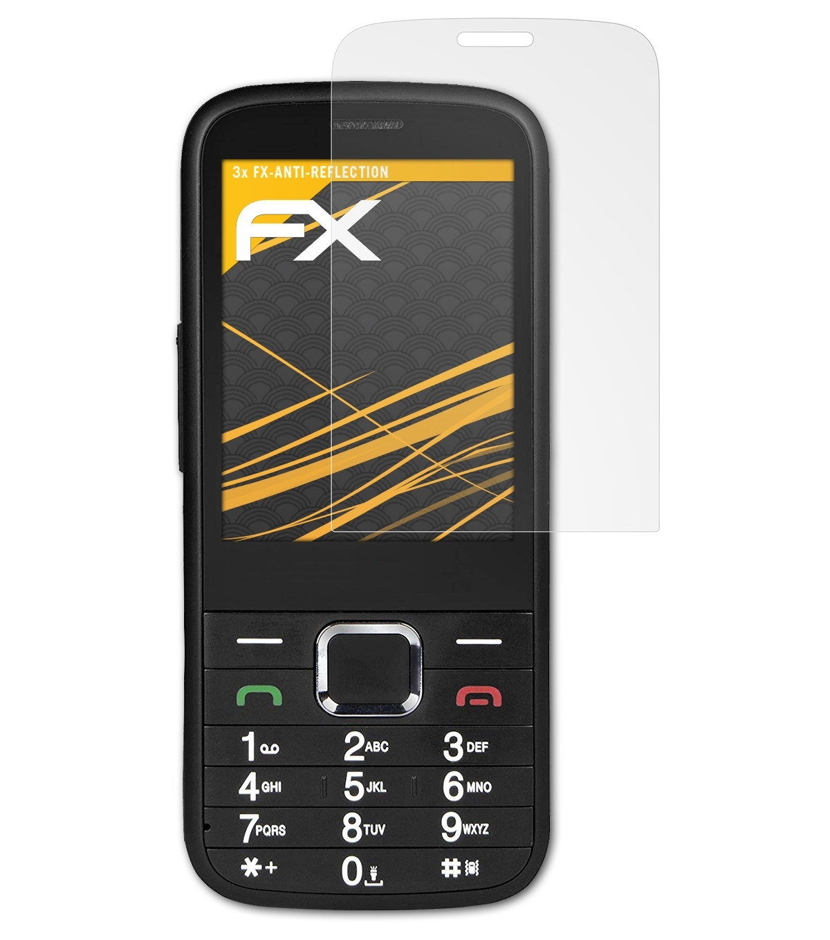 ATFOLIX 3x FX-Antireflex Swisstone Displayschutz(für 570) BBM Doro