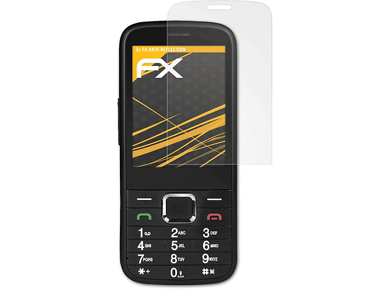 ATFOLIX 3x FX-Antireflex Swisstone Doro Displayschutz(für 570) BBM
