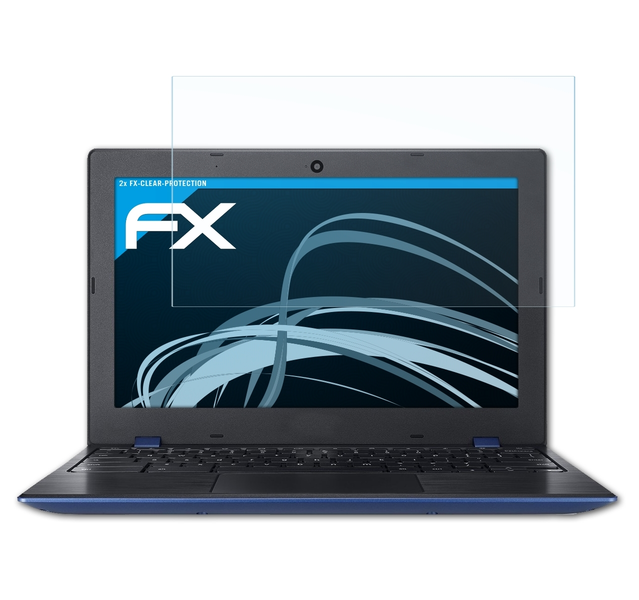 ATFOLIX 2x FX-Clear Displayschutz(für 11 (CB311-8H)) Chromebook Acer