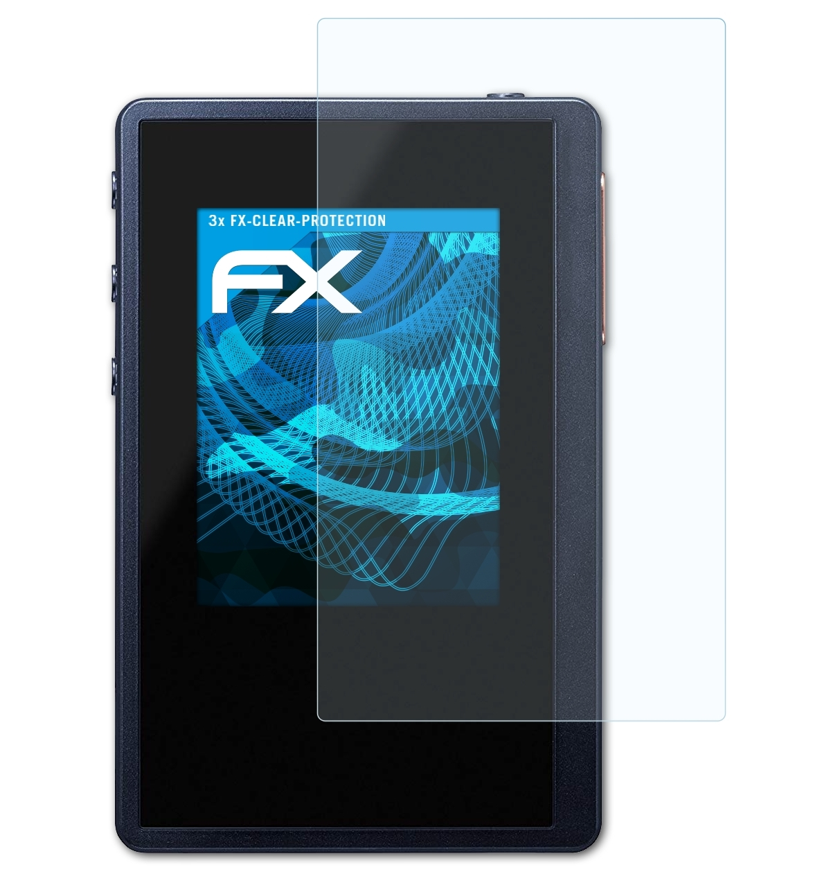 ATFOLIX 3x FX-Clear Displayschutz(für Pioneer XDP-02U)