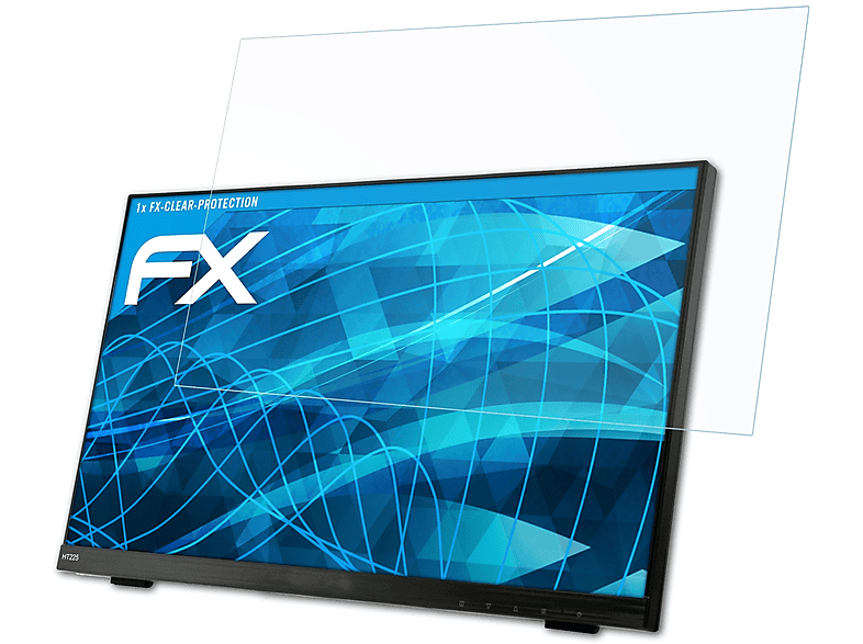 ATFOLIX FX-Clear Displayschutz(für HannSpree HT225HPB) Hanns-G