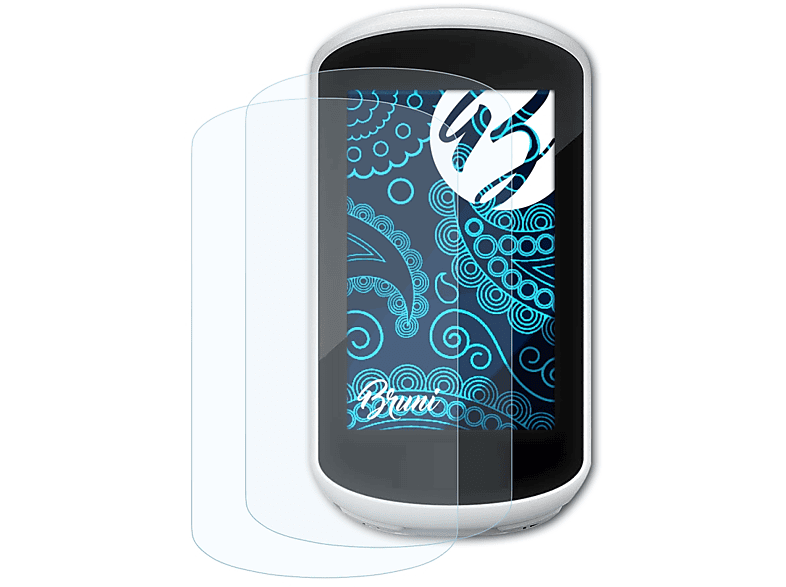 BRUNI Schutzfolie(für 2x Edge Garmin Basics-Clear Explore)