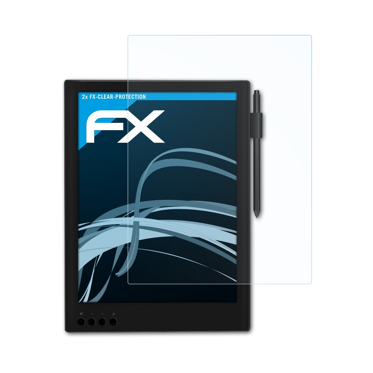 Displayschutz(für ATFOLIX FX-Clear Max 2x BOOX 2)