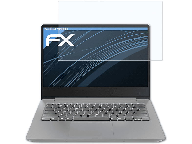 ATFOLIX 2x FX-Clear Displayschutz(für Lenovo IdeaPad 330S (14 inch))