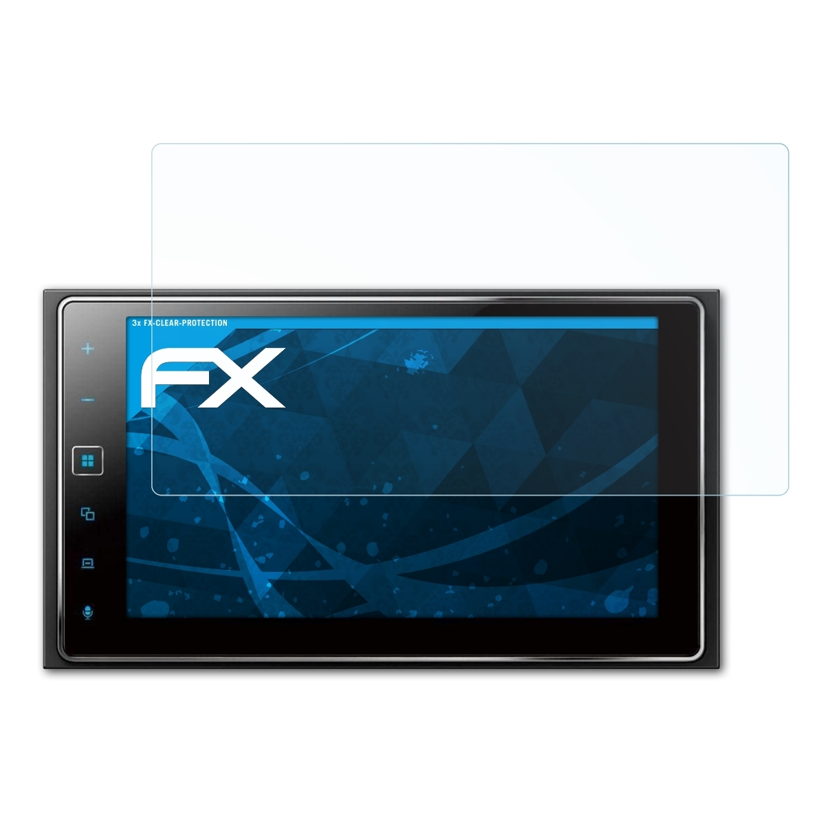 ATFOLIX 3x FX-Clear Pioneer Displayschutz(für SPH-DA130DAB)