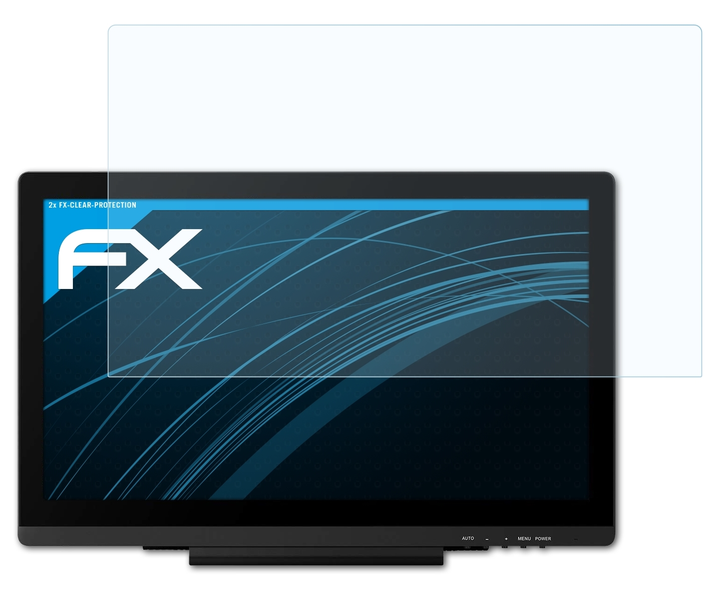 V2) FX-Clear Huion 2x ATFOLIX Displayschutz(für GT-191