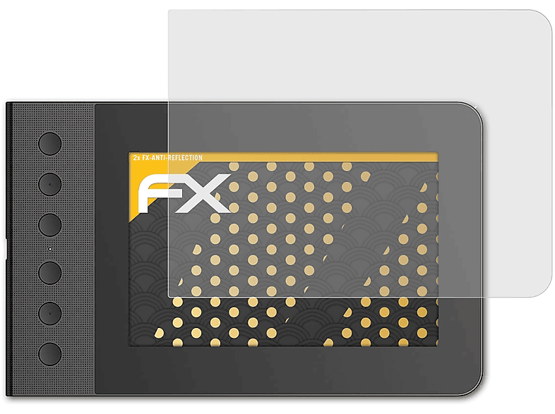 ATFOLIX 2x FX-Antireflex Displayschutz(für XP-PEN Star G640S)