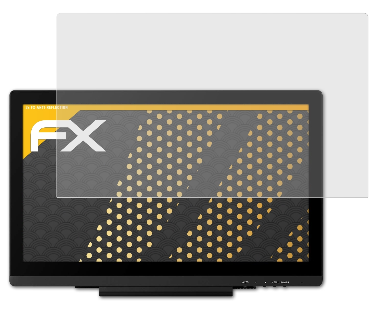 ATFOLIX 2x FX-Antireflex Displayschutz(für V2) GT-191 Huion