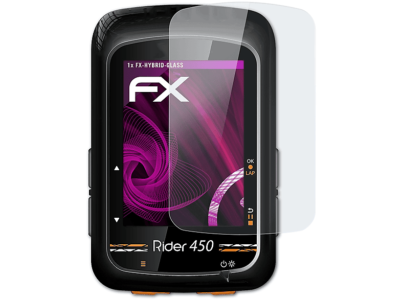 Rider FX-Hybrid-Glass Bryton Schutzglas(für ATFOLIX 450)