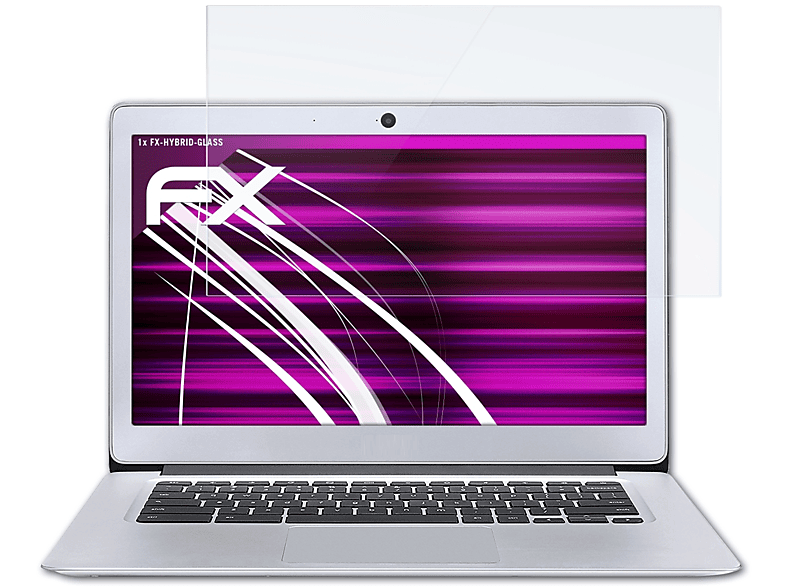 (CB3-431)) ATFOLIX Acer Schutzglas(für FX-Hybrid-Glass 14 Chromebook