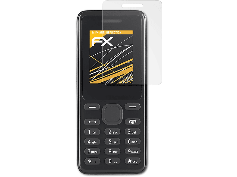 ATFOLIX 3x FX-Antireflex Displayschutz(für Simvalley-Mobile SX-345)