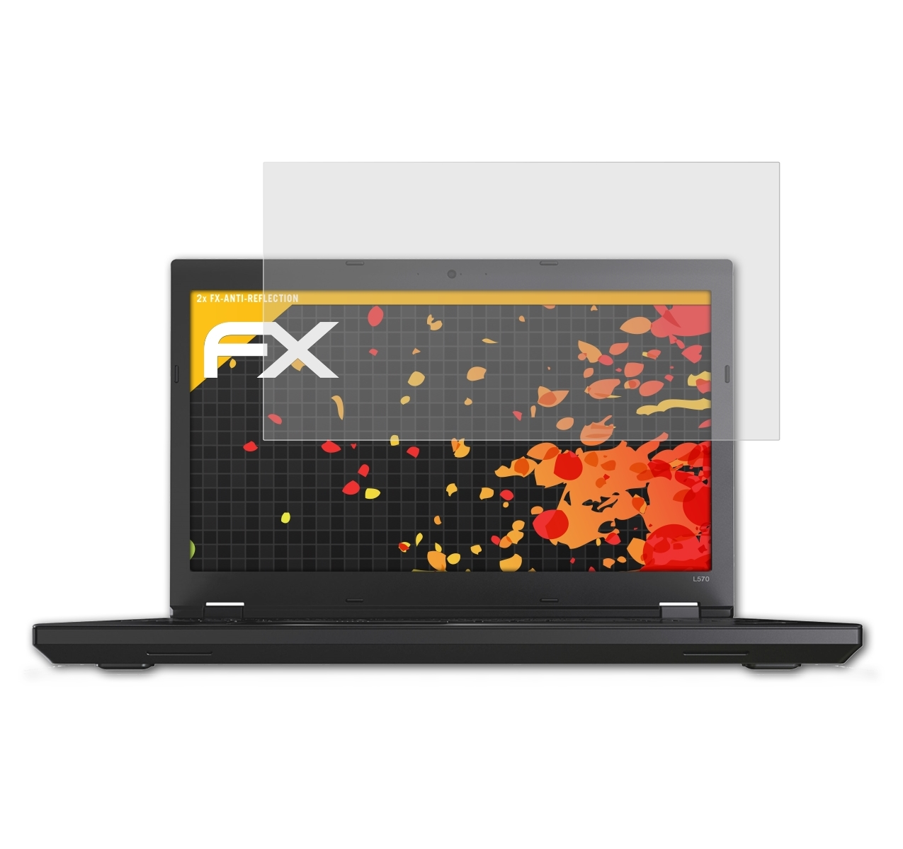 ATFOLIX L570) 2x FX-Antireflex Displayschutz(für Lenovo ThinkPad