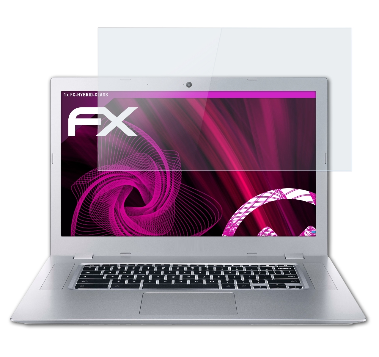 Chromebook Acer ATFOLIX 315 (AMD)) FX-Hybrid-Glass Schutzglas(für